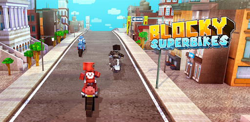 Blocky Superbikes Race Game