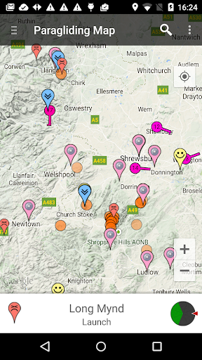 Paragliding Map