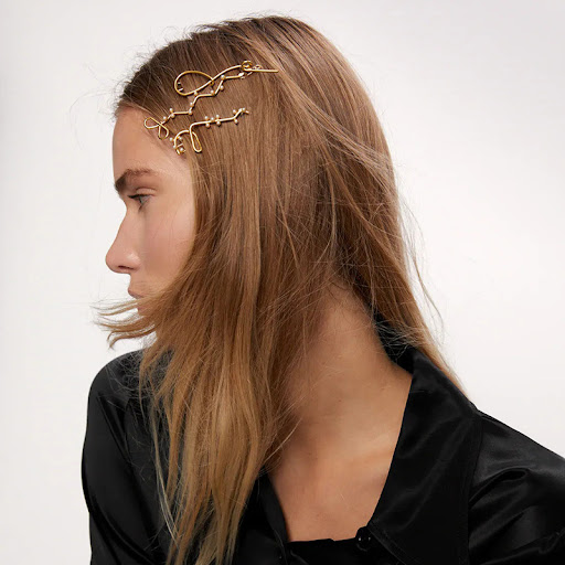Title 4, Creative, Simple and Irregular Hair Accessories...