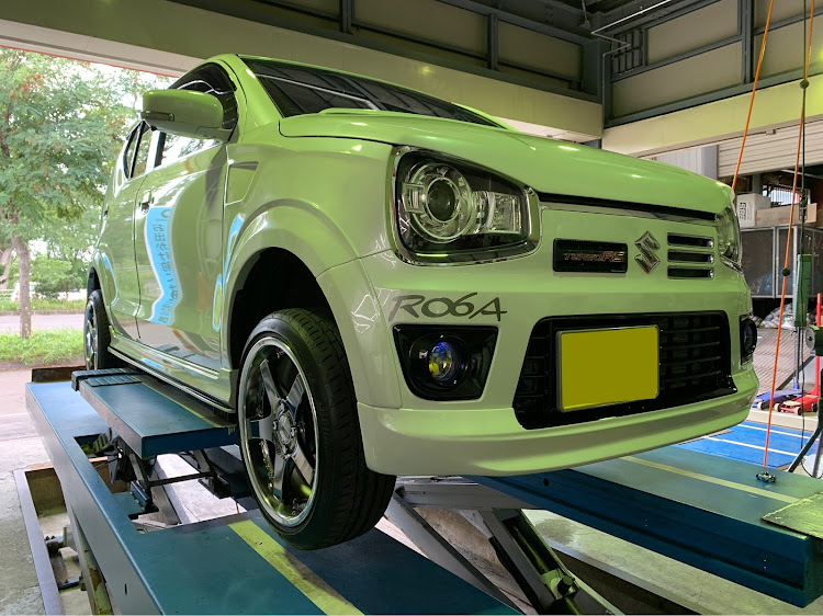 アルト ターボRSのタイヤサイズ変更・165/50R16・195/45R16・札幌に関するカスタム事例の投稿画像1枚目