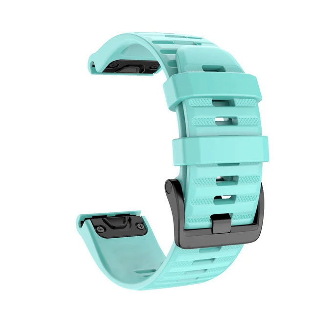 Silikonski kaiš 22mm 26mm za Garmin Fenix 6X 6 5XPlus pametni sat. Mekan, izdržljiv i vodootporan. Savršen za sport i svakodnevnu upotrebu.
