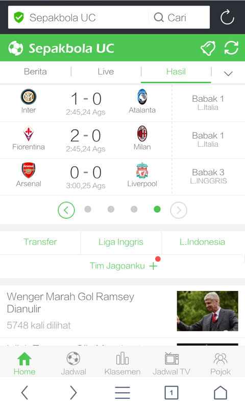   UC Browser  -  Unduhan Cepat- tangkapan layar 