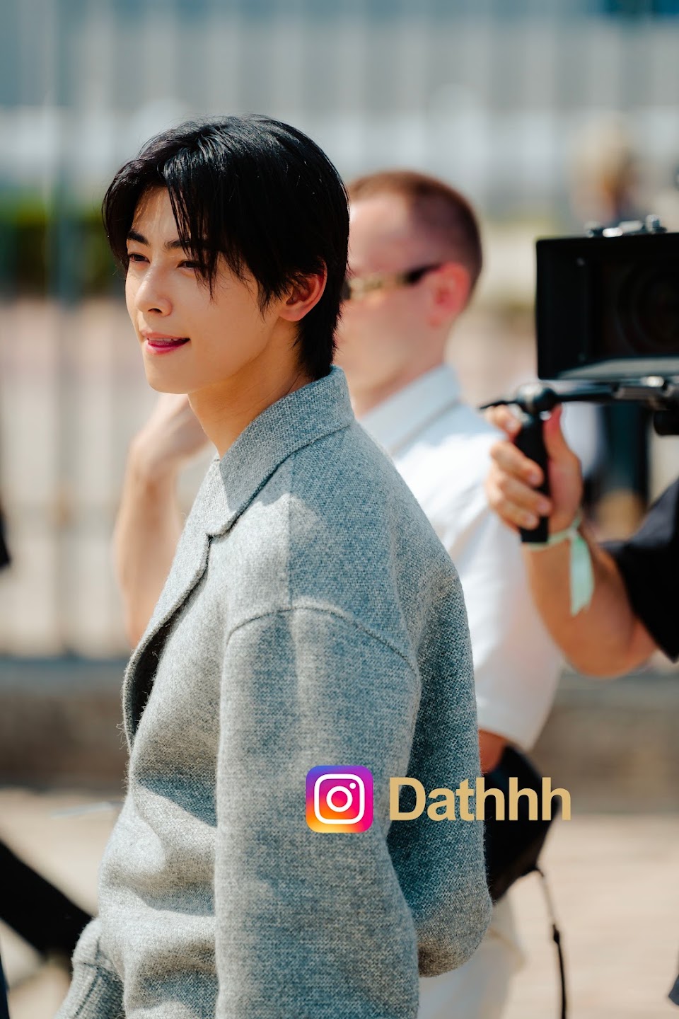 230623 ASTRO Cha Eunwoo at DIOR men's summer 24 Paris Fashion Week