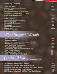 The Seasoning menu 4