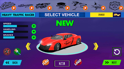 Screenshot Heavy Traffic Rider Car Game