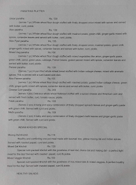 Suvarnachi Pakshala menu 2