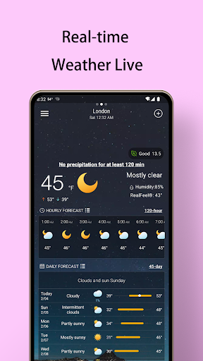 Screenshot Local Weather Forecast - Radar