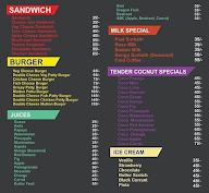 Juice Point menu 1