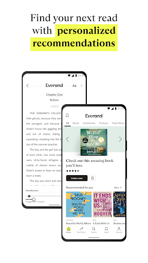 Screenshot Everand: Ebooks and audiobooks