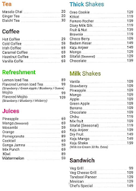 Juice Up menu 1