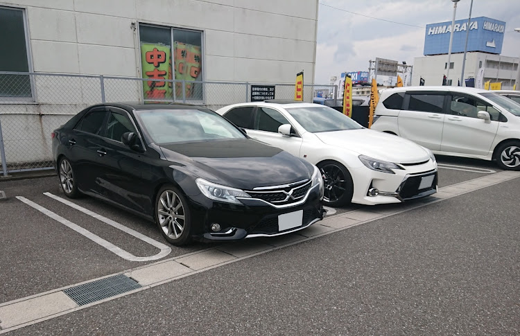 マークXのマークX 130系・ホイール交換・岐阜・ドライブに行きたい・みんなでつくろうホイール図鑑に関するカスタム事例の投稿画像3枚目