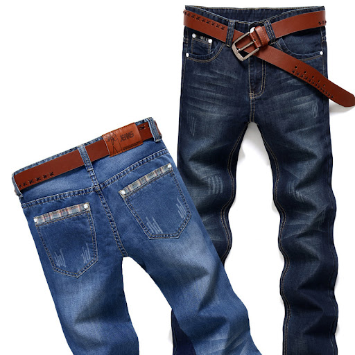 Title 1, Mens Straight Jeans Classic fit for timeless s...