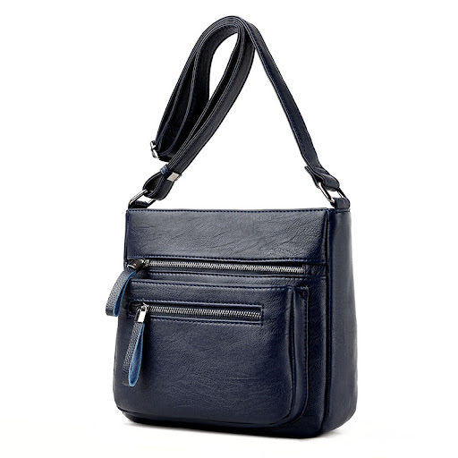 Title 2, Middle-aged mothers soft leather shoulder bag,...