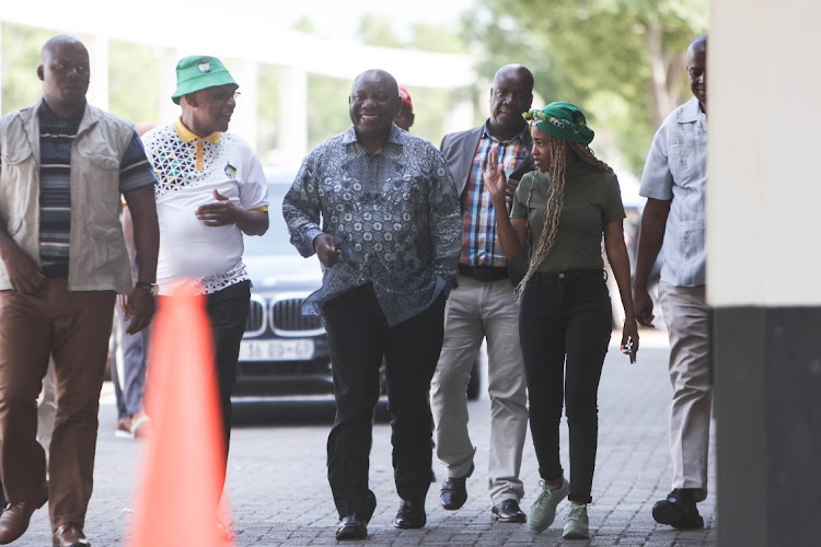 President Cyril Ramaphosa leaves Nasrec, where the ANC National Working Committee meeting took place on Sunday. Insiders say he is likely to escape the chop at the all important national executive committee meeting on Monday.