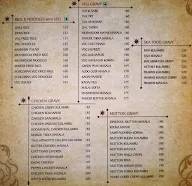 Dindigul Thalappakatti menu 2