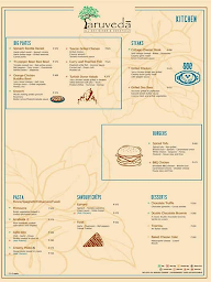 Taruveda Bistro menu 1