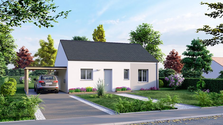 Vente maison neuve 3 pièces 63.44 m² à Morteaux-Couliboeuf (14620), 145 995 €