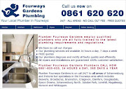 Fourways Gardens Plumbing website.