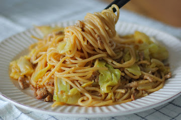 Miso Butter Spaghetti Noodles