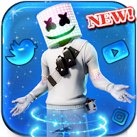 Marshmello DJ Music Dance Theme  Live Wallpaper