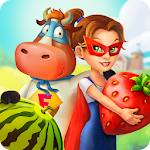 Cover Image of Herunterladen Superfarmers: Happy Farm & Heldenstadtbau 1.3.0 APK