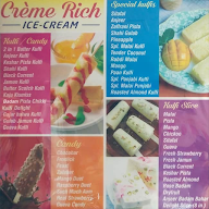 Creme Rich menu 2