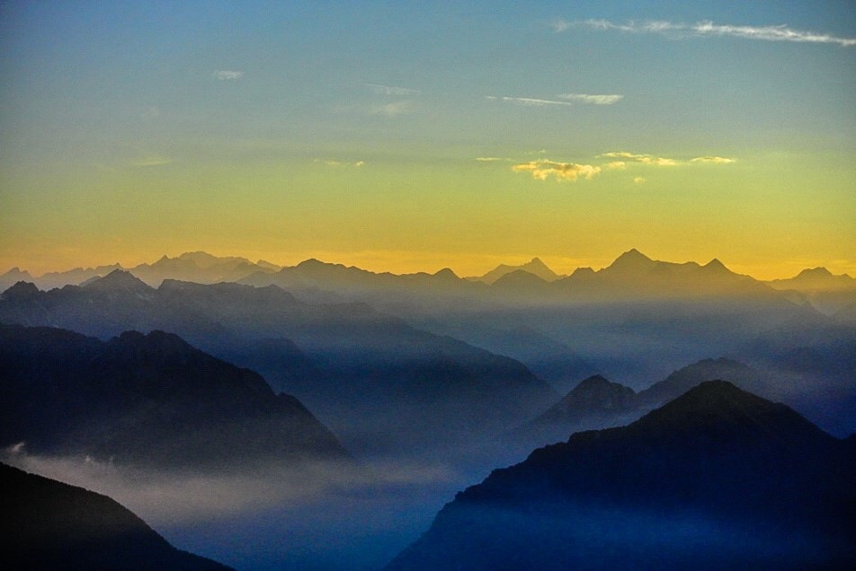 Colori di un tramonto ad alta quota  di leonardo.martines.1213