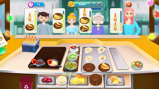 Kitchen craze -  restaurant cooking game 1.0.6 APK + Mod (المال غير محدود) إلى عن على ذكري المظهر