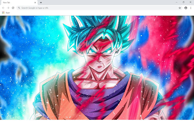 Dragon Ball Super Wallpapers and New Tab