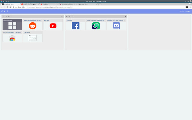 Sort those Tabs chrome extension