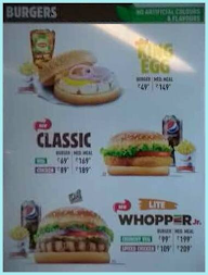 Burger King menu 5