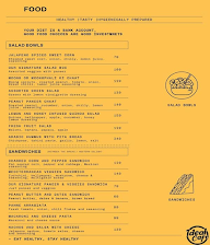 Ideal Cafe menu 1