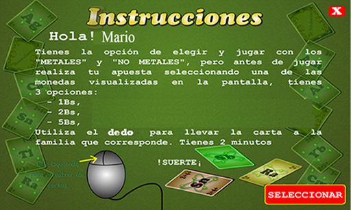 Cartas Quimicas