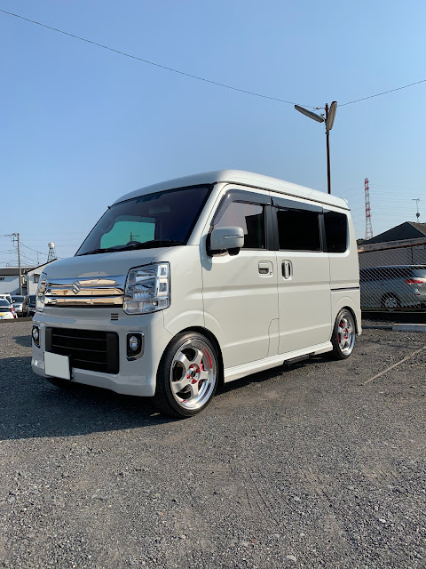 日本通販サイト スーパーダウンサス エブリィDA17W 自動車・オートバイ