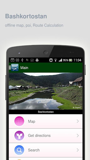 Bashkortostan Map offline