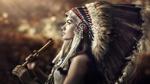 Native american girl