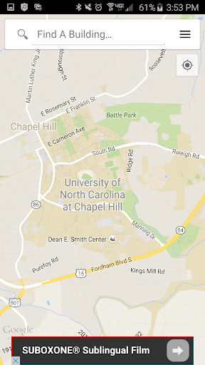 UNC Chapel Hill Maps