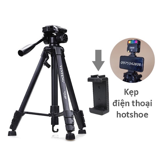 Chân Máy Ảnh Tripod Yunteng Vct - 668