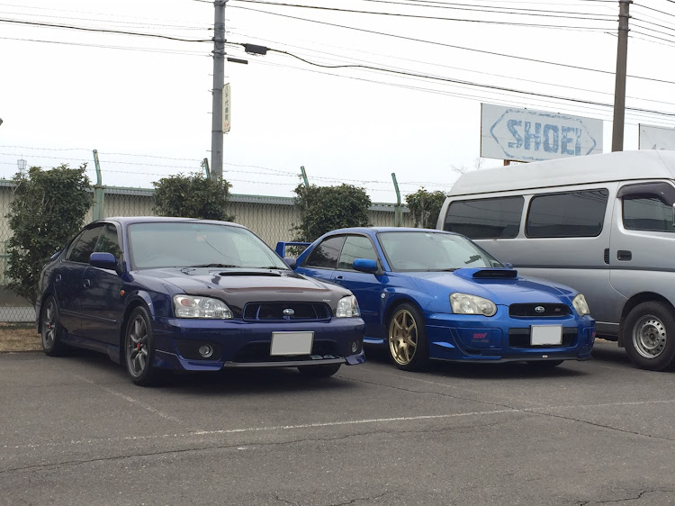 レガシィB4のドライブ・洗車・コラボ撮影・スバル車に関するカスタム事例の投稿画像2枚目