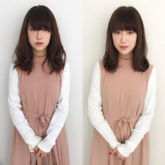 面長さんに似合う髪型とngヘアは 美容師さんが解説 可愛いスタイルを