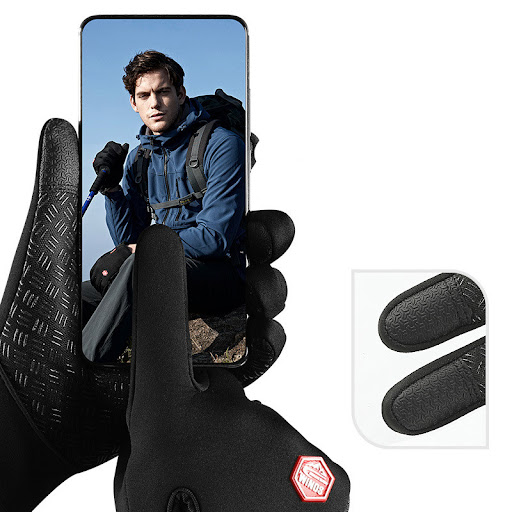 Title 3, Winter cycling gloves male female touchscreen w...