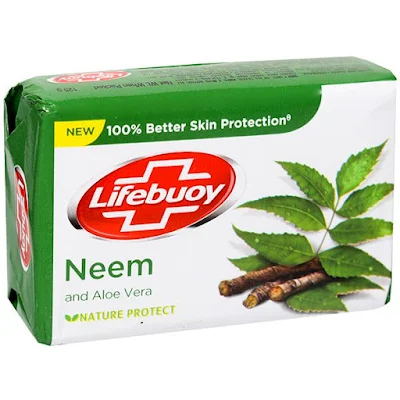 Lifebuoy Neem And Aloe Vera Soap - 125 gm