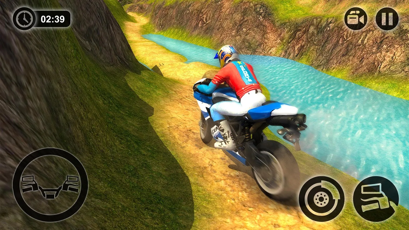   Uphill Offroad Motorbike Rider- 스크린샷 