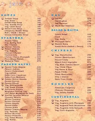 Meghdoot's Mystique Masala menu 6