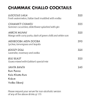 Gabbar's Restaurant menu 5