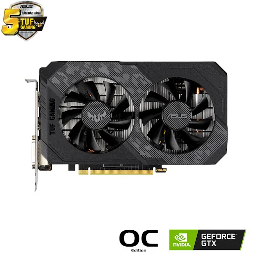 VGA ASUS TUF Gaming GeForce GTX 1650 OC Edition 4GB GDDR6