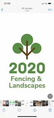 2020 Fencing And Landscaping Logo