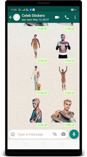 Justin Bieber WAStickerApps Stickers for Whatsapp