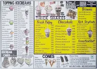 Jay Faluda Ice Cream menu 2