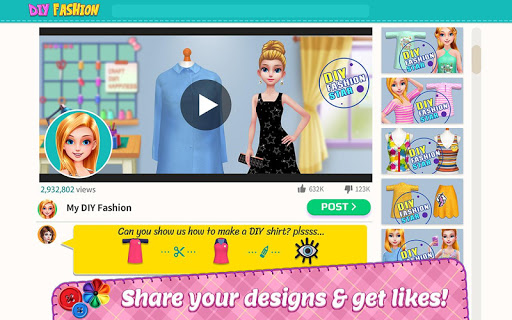 DIY Fashion Star - Design Hacks Clothing Game screenshots 16